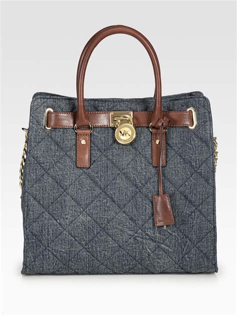 michael kors blue jean handbags